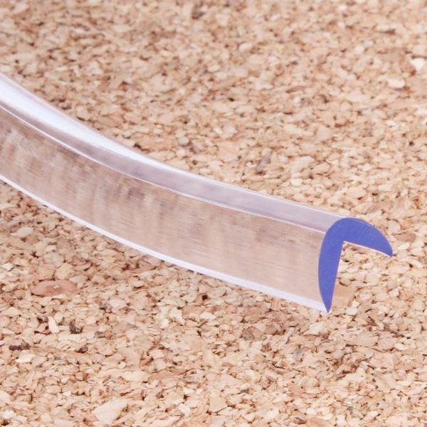 Baby Safety Desk Table Edge Guard Soft Edge Cushion, Length: 1m (Transparent) - Image 3