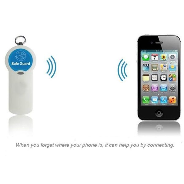 Bluetooth 4.0 Two Way Finding Anti Lost Alarm, Suitable for Andorid 4.3 and iOS System (White) - Image 11