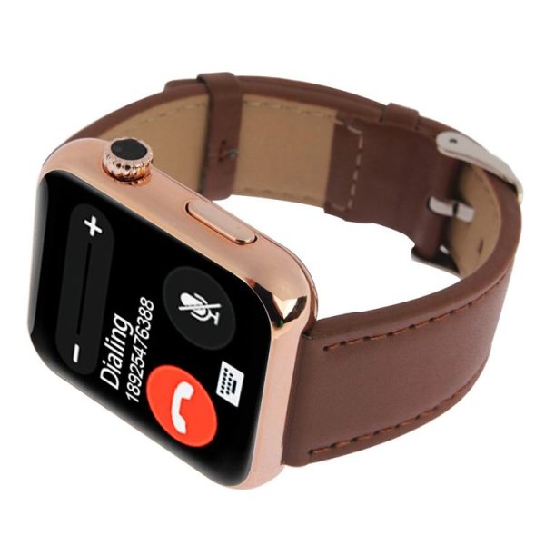 Atongm AW08 1.44 Inch Capacitive Screen Bluetooth V4.1 Smart Watch, Support Pedometer / Phonebook / Dialer / Notifier / Anti-lost (Brown) - Image 5
