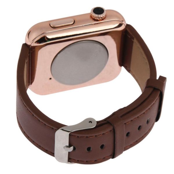 Atongm AW08 1.44 Inch Capacitive Screen Bluetooth V4.1 Smart Watch, Support Pedometer / Phonebook / Dialer / Notifier / Anti-lost (Brown) - Image 6