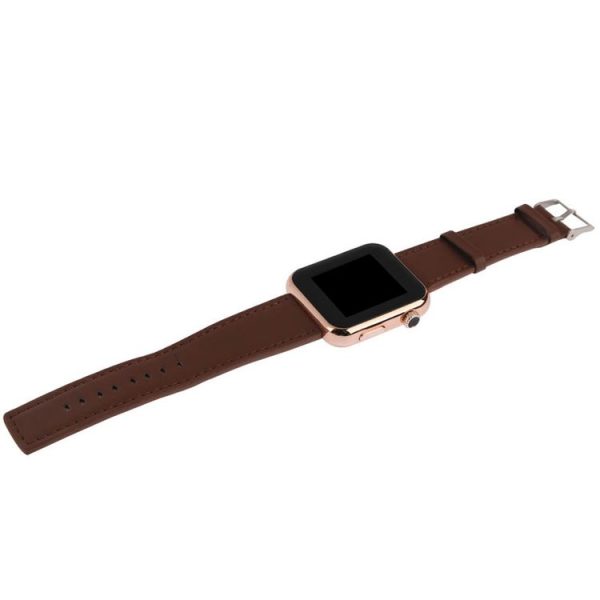 Atongm AW08 1.44 Inch Capacitive Screen Bluetooth V4.1 Smart Watch, Support Pedometer / Phonebook / Dialer / Notifier / Anti-lost (Brown) - Image 8