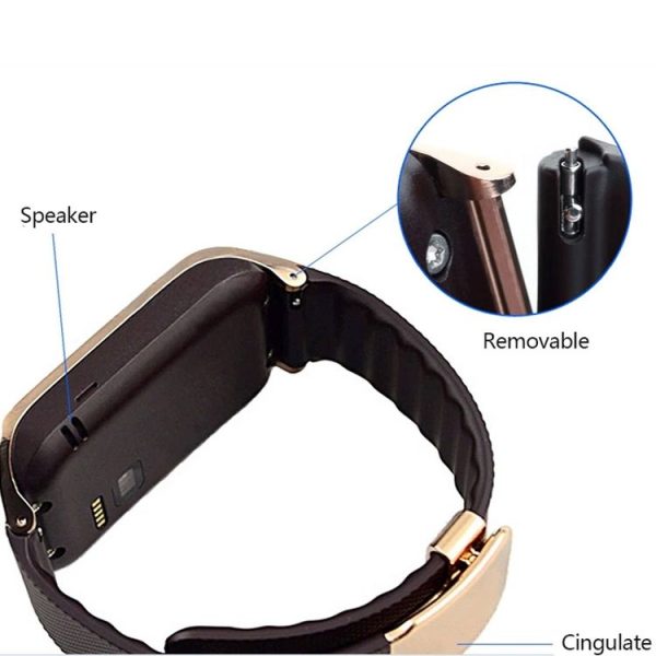 NO.1 G2, 1.54 inch Waterproof TFT Screen Smartwatch with Plastic Brand for Smartphone, Bluetooth 4.0 / 2.0MP Camera / Heart Rate Sensor / Pedometer / Remote-control (Silver) - Image 4