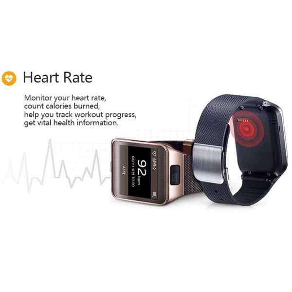 NO.1 G2, 1.54 inch Waterproof TFT Screen Smartwatch with Plastic Brand for Smartphone, Bluetooth 4.0 / 2.0MP Camera / Heart Rate Sensor / Pedometer / Remote-control (Silver) - Image 9