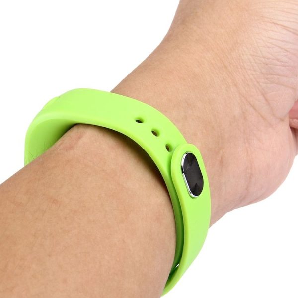 E02 Bluetooth 4.0 Smart Sports Bracelet, Support Camera Remote / Video Remote / Sport Tracking / Sleep Tracking / Watch Function (Green) - Image 6