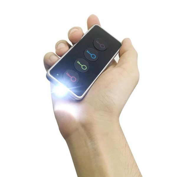 Smart Remote Wireless Key Finder with LED Flashlight, 1 RF Transmitter and 4 Receivers - Image 3