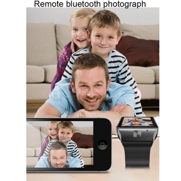 GV08S Smart Watch 1.54 inch TFT IPS LCD Display Bluetooth 3.0 Watch Phone, Support 2.0MP Camera / Pedometer / Sedentary Reminder / Sleep Tracking / Watch Function / Anti-lost Function / Camera Remote / Alarm Clock (Black) - Image 13