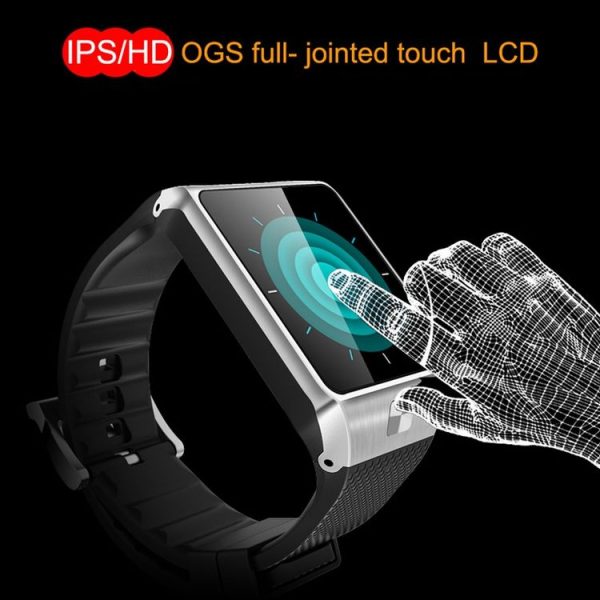 GV08S Smart Watch 1.54 inch TFT IPS LCD Display Bluetooth 3.0 Watch Phone, Support 2.0MP Camera / Pedometer / Sedentary Reminder / Sleep Tracking / Watch Function / Anti-lost Function / Camera Remote / Alarm Clock (Black) - Image 9
