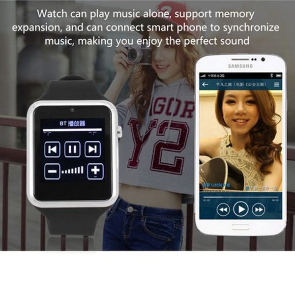ZGPAX S79 Smart Watch 1.54 inch Capacitive Touch Screen Watch Phone, Support Pedometer / Sleep Monitor / Sedentary Remind / Remote Capture / Anti-lost Function / GSM (Silver + Blue) - Image 11