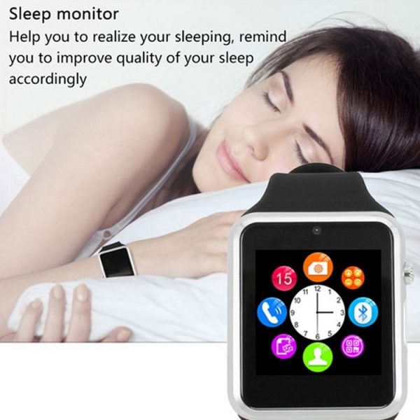 ZGPAX S79 Smart Watch 1.54 inch Capacitive Touch Screen Watch Phone, Support Pedometer / Sleep Monitor / Sedentary Remind / Remote Capture / Anti-lost Function / GSM (Silver + Blue) - Image 13