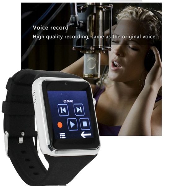 ZGPAX S79 Smart Watch 1.54 inch Capacitive Touch Screen Watch Phone, Support Pedometer / Sleep Monitor / Sedentary Remind / Remote Capture / Anti-lost Function / GSM (Silver + Blue) - Image 14
