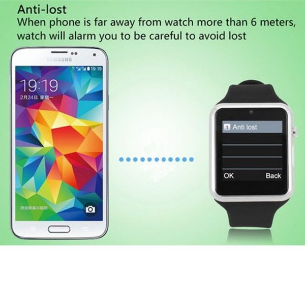 ZGPAX S79 Smart Watch 1.54 inch Capacitive Touch Screen Watch Phone, Support Pedometer / Sleep Monitor / Sedentary Remind / Remote Capture / Anti-lost Function / GSM (Silver + Blue) - Image 15