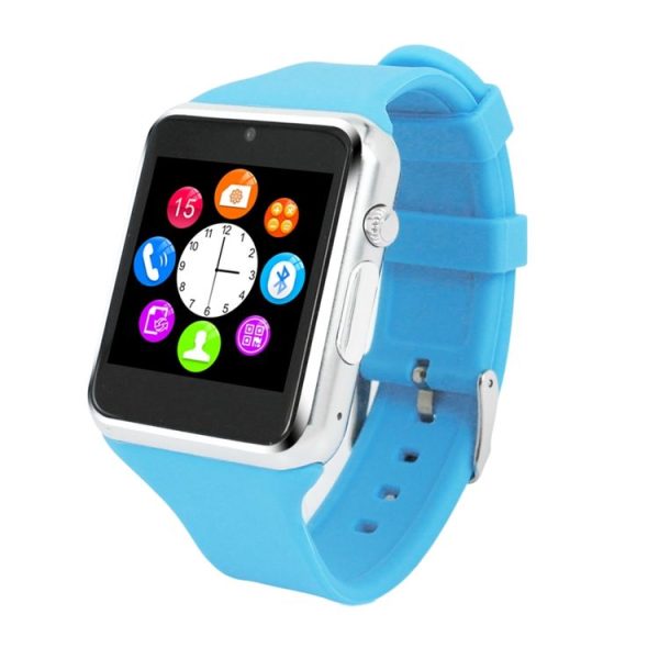 ZGPAX S79 Smart Watch 1.54 inch Capacitive Touch Screen Watch Phone, Support Pedometer / Sleep Monitor / Sedentary Remind / Remote Capture / Anti-lost Function / GSM (Silver + Blue) - Image 2