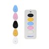 FK-385-A Wireless Intelligent Key Finder with 5 Colors Receivers (White) - Image 2