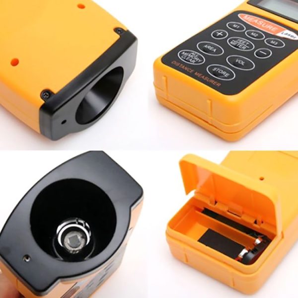 1.8 inch LCD Ultrasonic Distance Measurer With Red Laser Point, CP-3007 (1.5-60 feet) - Image 6