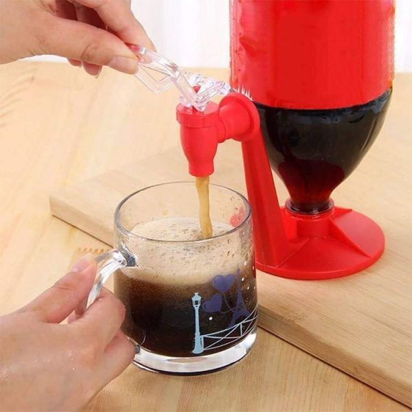 Refrigerator Fizz Saver Dispenser (Red)