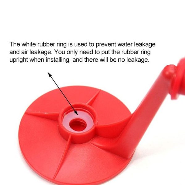 Refrigerator Fizz Saver Dispenser (Red) - Image 5