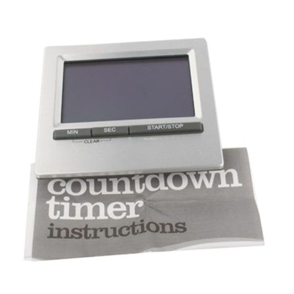 Kitchen Craft Large Display Digital Countdown Timer (Silver) - Image 5