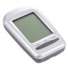 LCD Digital Desk Indoor Thermometer Hygrometer with Date / Clock / Freezing Warning (Silver) - Image 4