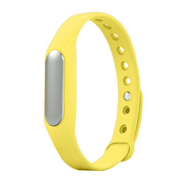 Original Xiaomi 1S Mi Band Light-sensitive Version Bluetooth 4.0 IP67 Waterproof Smart Bracelet with Heart Rate Monitor & Sport Tracker & Sleep Monitor & Call Reminder For Android 4.4 OS and IOS 7.0 or Above Devices (Yellow) - Image 2