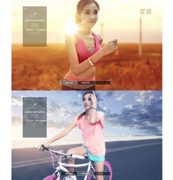 Original Xiaomi 1S Mi Band Light-sensitive Version Bluetooth 4.0 IP67 Waterproof Smart Bracelet with Heart Rate Monitor & Sport Tracker & Sleep Monitor & Call Reminder For Android 4.4 OS and IOS 7.0 or Above Devices (Yellow) - Image 7
