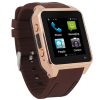 ZGPAX S82 Fashionable and Multifunctional 1.54 inch Dial Bluetooth 4.0 3G WCDMA Android 4.4 Smart Wrist Watch Phone with 2.0M Prepositive Camera and SIM Card Slot, Support Language: English, Russian, Spanish, Portuguese, Italian, French, German, Indonesian, Malay, Dutch, etc (Gold) - Image 2