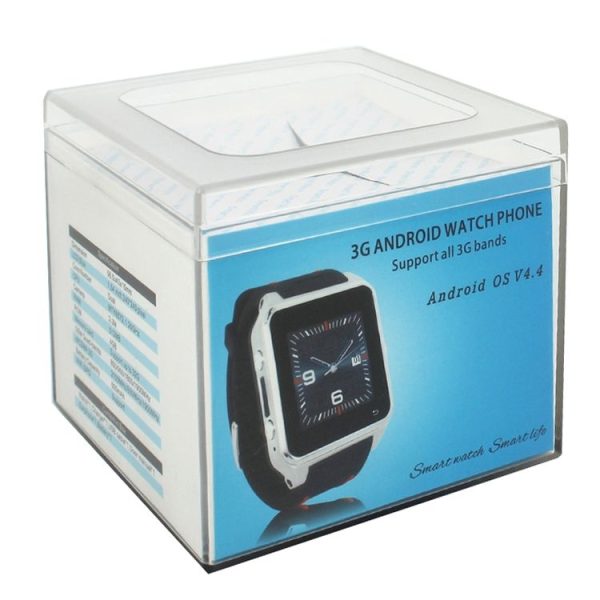 ZGPAX S82 Fashionable and Multifunctional 1.54 inch Dial Bluetooth 4.0 3G WCDMA Android 4.4 Smart Wrist Watch Phone with 2.0M Prepositive Camera and SIM Card Slot, Support Language: English, Russian, Spanish, Portuguese, Italian, French, German, Indonesian, Malay, Dutch, etc (Gold) - Image 4