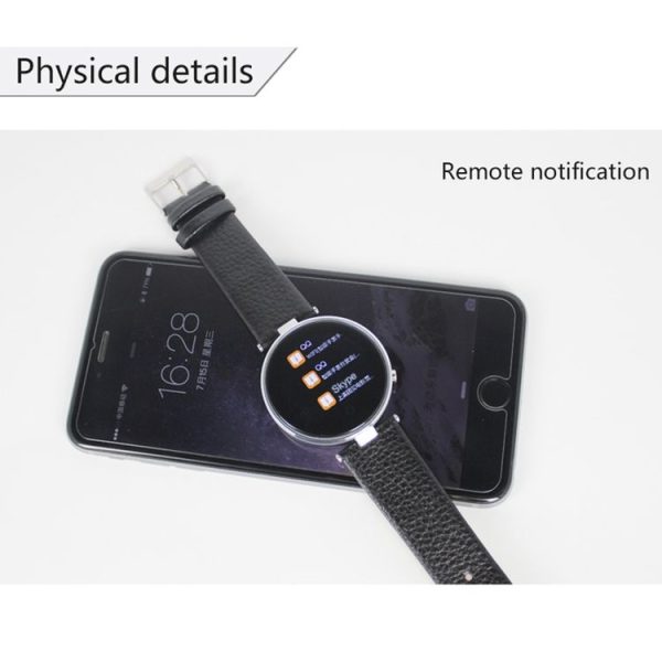 ZGPAX S365 Fashionable and Multifunctional 1.22 inch Dial Bluetooth 4.0 Smart Sync Sports Wrist Watch for iPhone and Android Phone, Support Language: English, Russian, Spanish, Portuguese, Italian, French, German, Arabic, Czech, Dutch, Greek, Indonesia, Farsi etc - Image 7