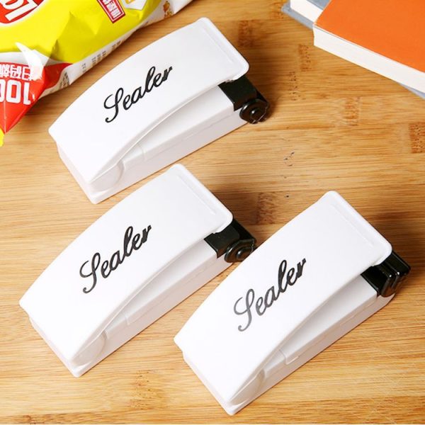 Multi-function Mini Portable Handy Plastic Bag Sealer Sealing Machine (White) - Image 8