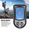 8 in 1 (Altimeter + Weather + Altitude + Compass + Thermometer + Clock + Calender + LED Backlight) Multifunction Digital Altimeter Watch Compass - Image 5