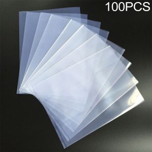 100 PCS Sealer Closer Machine Special Transparent Plastic Bag with Customized Logo & Design, Size: 18cm x 26cm