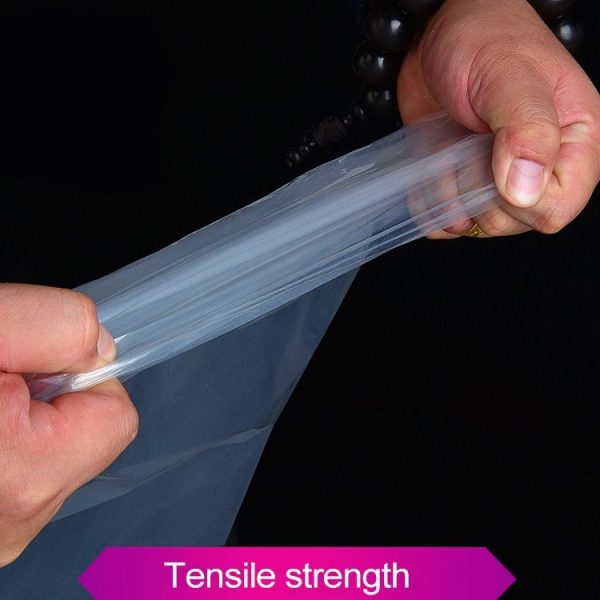 100 PCS Sealer Closer Machine Special Transparent Plastic Bag with Customized Logo & Design, Size: 18cm x 26cm - Image 5