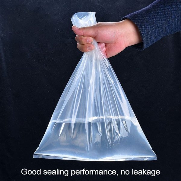 100 PCS Sealer Closer Machine Special Transparent Plastic Bag with Customized Logo & Design, Size: 18cm x 26cm - Image 6