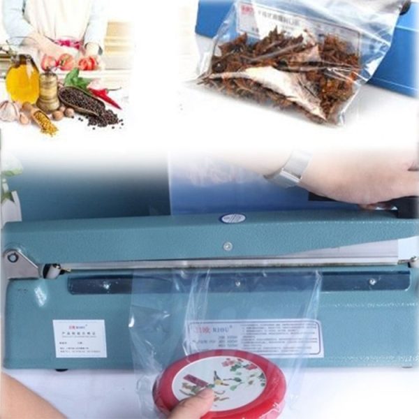 100 PCS Sealer Closer Machine Special Transparent Plastic Bag with Customized Logo & Design, Size: 18cm x 26cm - Image 9
