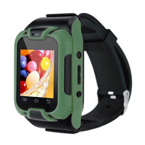 KEN XIN DA W10 Smart Watch Phone, 1.44 inch QCIF Touch Screen & Slide-out Keyboard, Support Dual SIM, Bluetooth, FM Radio, MP4, Digital Camera, GSM (Green) - Image 2