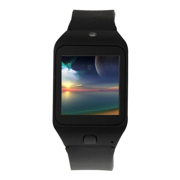 KEN XIN DA W3 Smart Watch Phone, 1.44 inch QCIF Touch Screen, Support Bluetooth, FM Radio, MP4, Digital Camera, GSM (Black) - Image 3