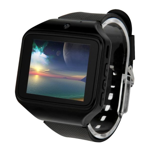KEN XIN DA S-watch Smart Watch Phone, 2.0 inch QCIF Touch Screen, Support Bluetooth, FM Radio, MP4, Digital Camera, GSM (Black)