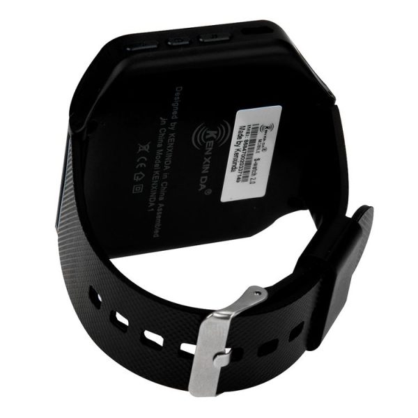 KEN XIN DA S-watch Smart Watch Phone, 2.0 inch QCIF Touch Screen, Support Bluetooth, FM Radio, MP4, Digital Camera, GSM (Black) - Image 5