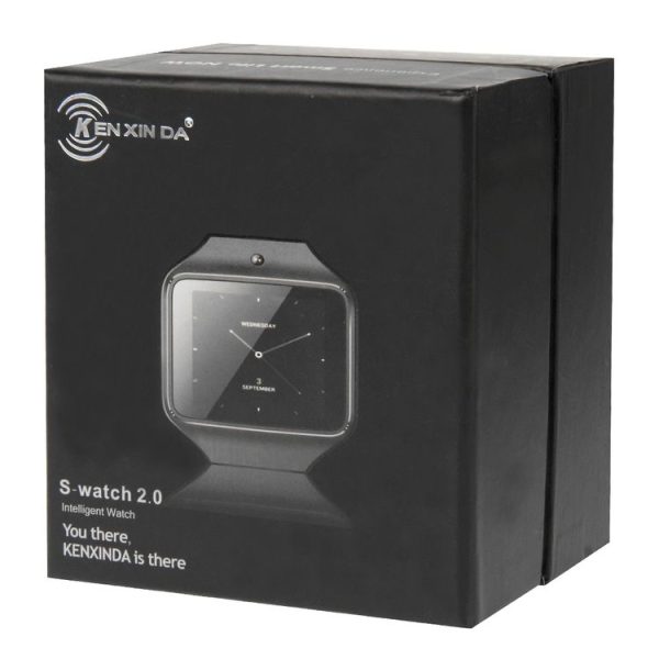 KEN XIN DA S-watch Smart Watch Phone, 2.0 inch QCIF Touch Screen, Support Bluetooth, FM Radio, MP4, Digital Camera, GSM (Black) - Image 8