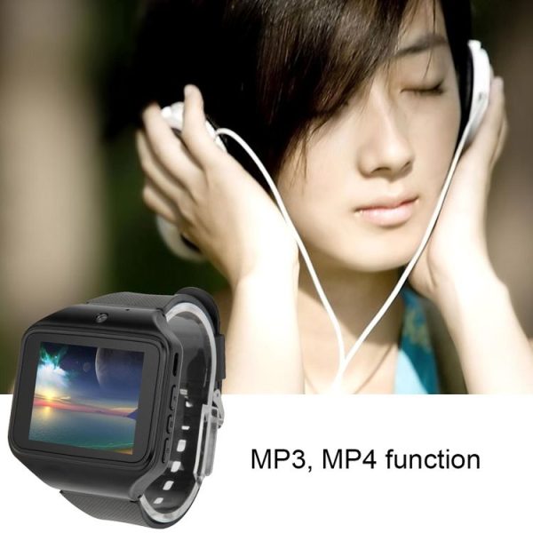 KEN XIN DA S-watch Smart Watch Phone, 2.0 inch QCIF Touch Screen, Support Bluetooth, FM Radio, MP4, Digital Camera, GSM (Black) - Image 9