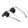20X Glasses Type Watch Repair Loupe Magnifier with LED Light (Black) - Image 3