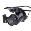 20X Glasses Type Watch Repair Loupe Magnifier with LED Light (Black) - Image 4