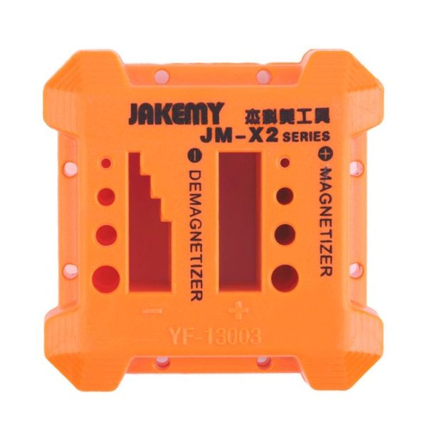 JAKEMY JM-X2 Magnetizer / Demagnetizer with Screwdriver Holes, Size: Medium - Image 2