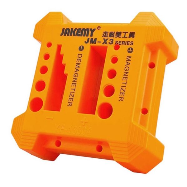 JAKEMY JM-X3 Magnetizer / Demagnetizer with Screwdriver Holes, Size: Large - Image 2