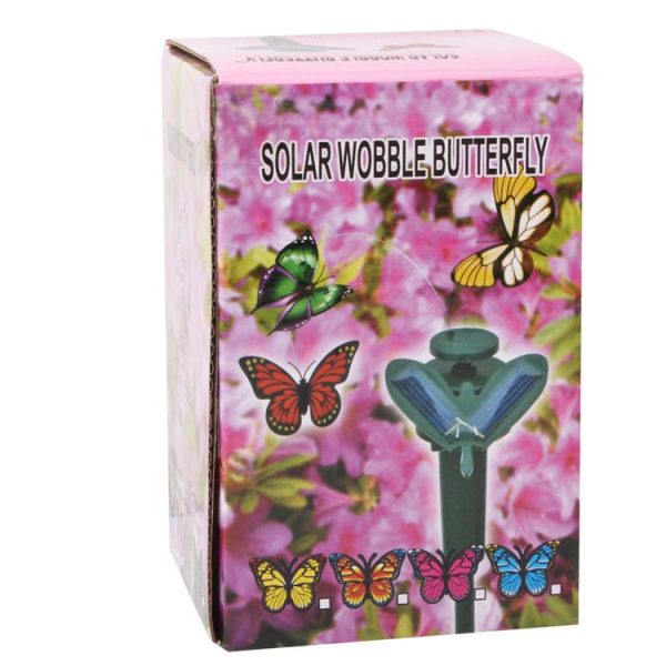 Lifelike Decorative Courtyard Garden Solar Flying Butterfly Toy (Random Color Delivery) - Image 6