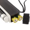 Handheld Blacklight UV Lamp & LED Flashlight, Verify Hidden Security Features On banknotes and Passport (Black) - Image 8