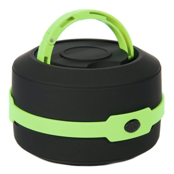 Outdoor Portable Camping Flashlight, Retractable LED 3-Mode Lantern Light Tent Lamp (Black) - Image 3