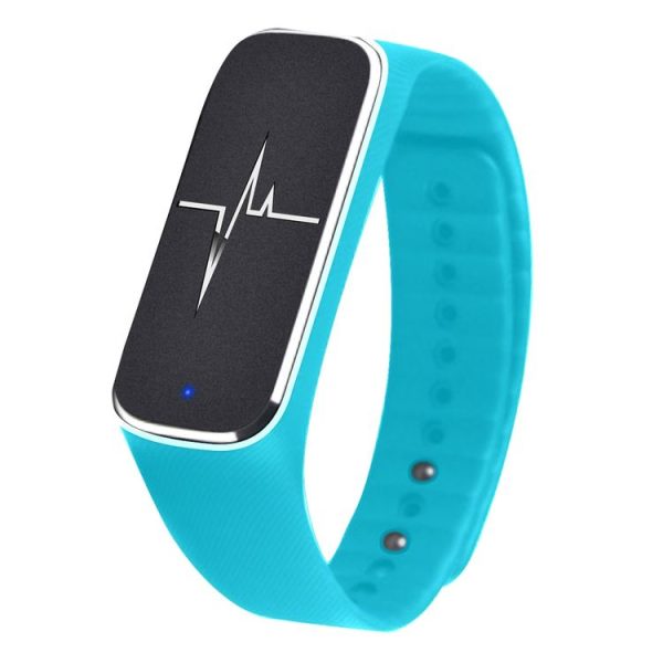 L18 Bluetooth 4.0 Smart Bracelet, Support Pedometer / Mood / Blood Pressure / Heart Rate Monitor / Sleep Monitor / Fatigue State (Blue) - Image 2