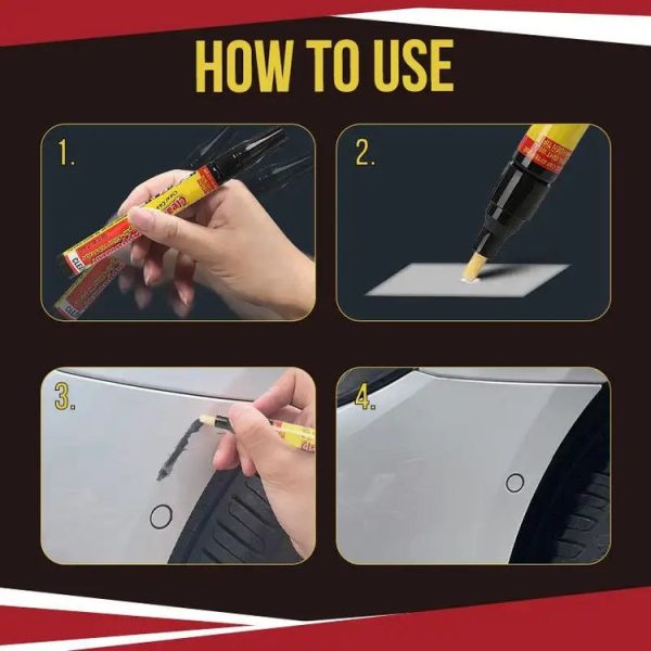 Pro Car Clear Coat Scratch Repair Filler & Sealer, Work on All Colors - Image 8