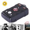 V8 Black 180 Degrees Full-Band Scanning Advanced Radar Detectors and Laser Defense Systems, Built-in Loud Speaker (English Only), Detectable Distance: 200-400m (Black)