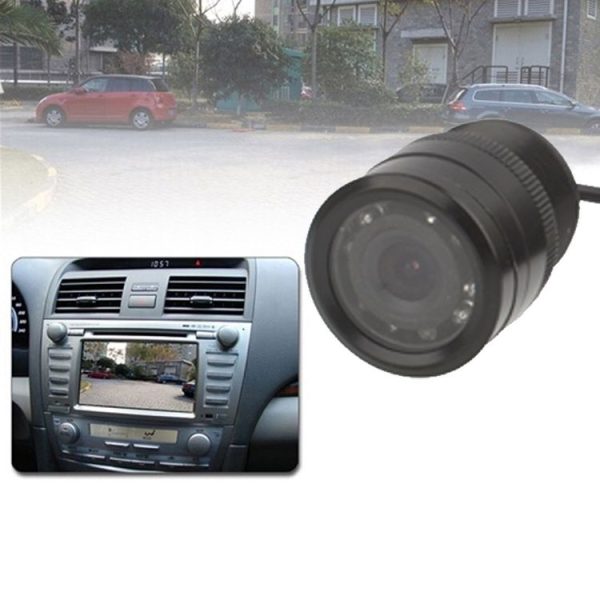 LED Sensor Car Rear View Camera, Support Color Lens / 120 Degrees Viewable / Waterproof & Night Sensor function, Diameter: 28mm (E328) (Black) - Image 7